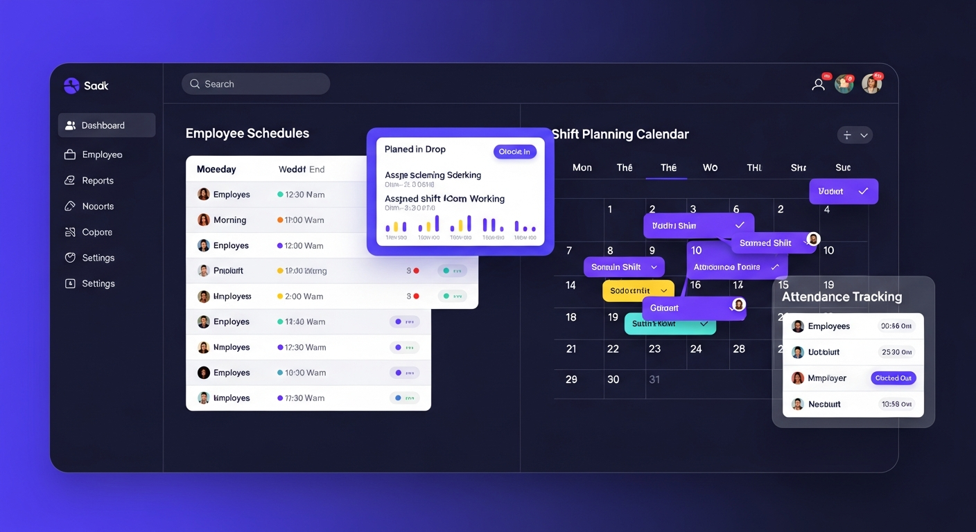 Staff Management Interface